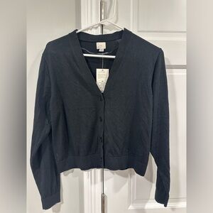 a new day Women's black Cardigan Sweater
